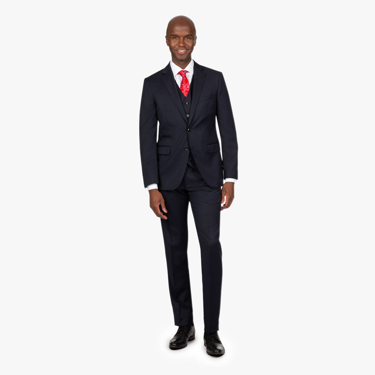 Mann im eleganten Anzug.