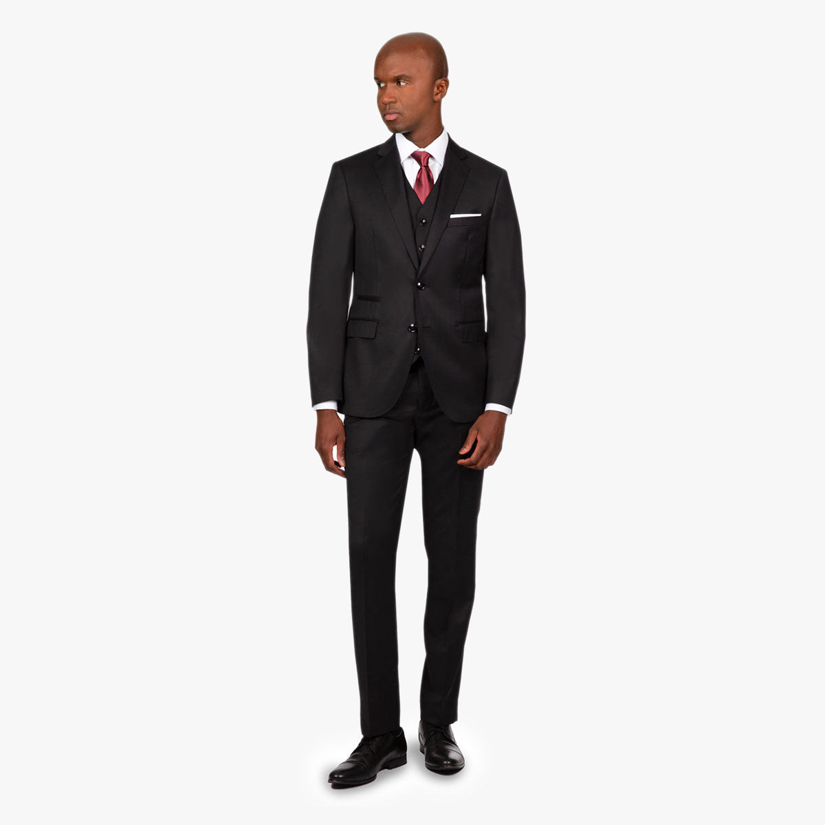 Mann im eleganten Anzug.