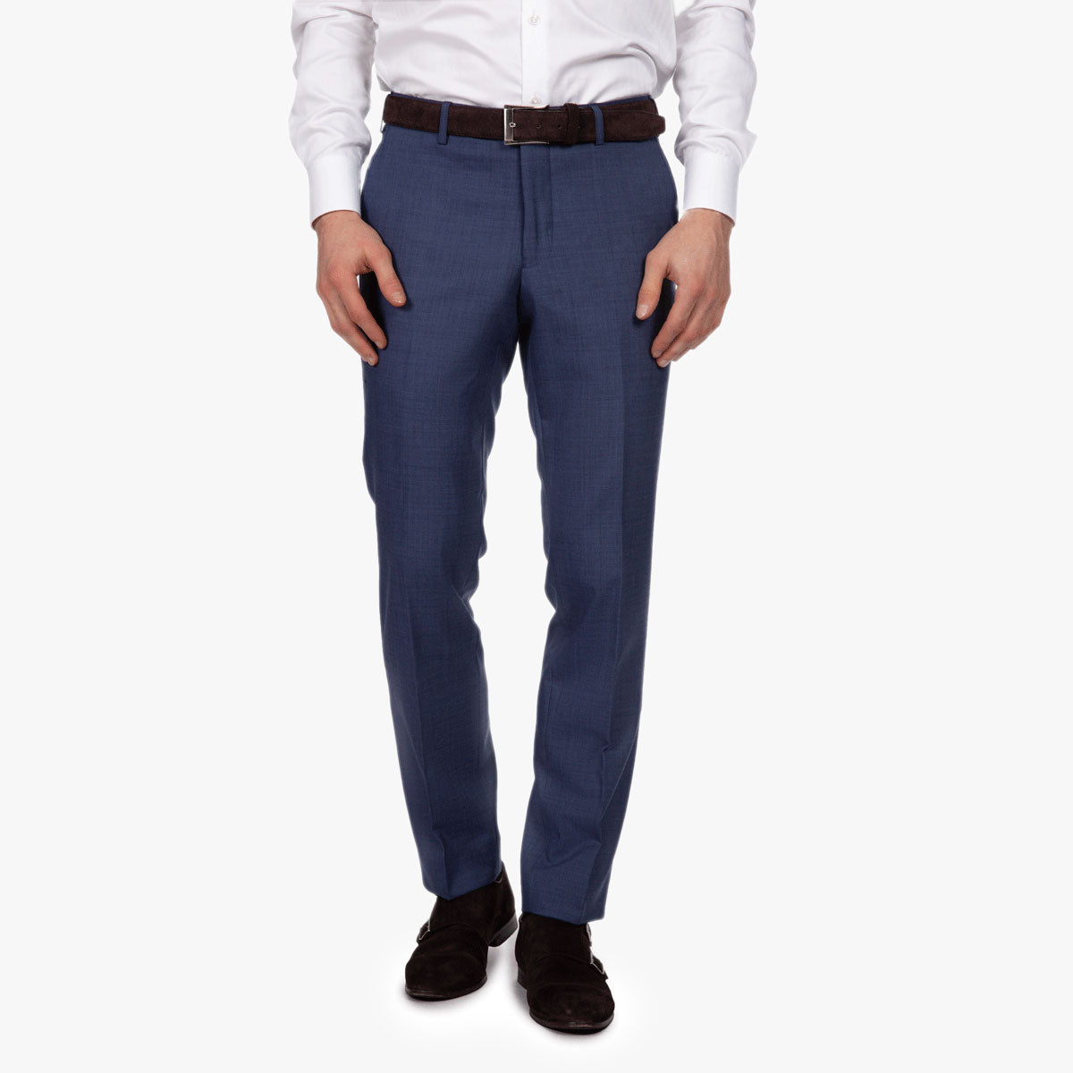 Baukastenhose Siena in blau meliert blau/gemustert Bild 1