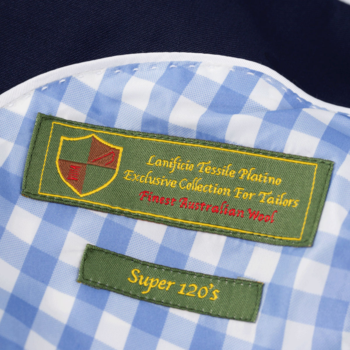 Baukastensakko Genf in blau blau Bild 2