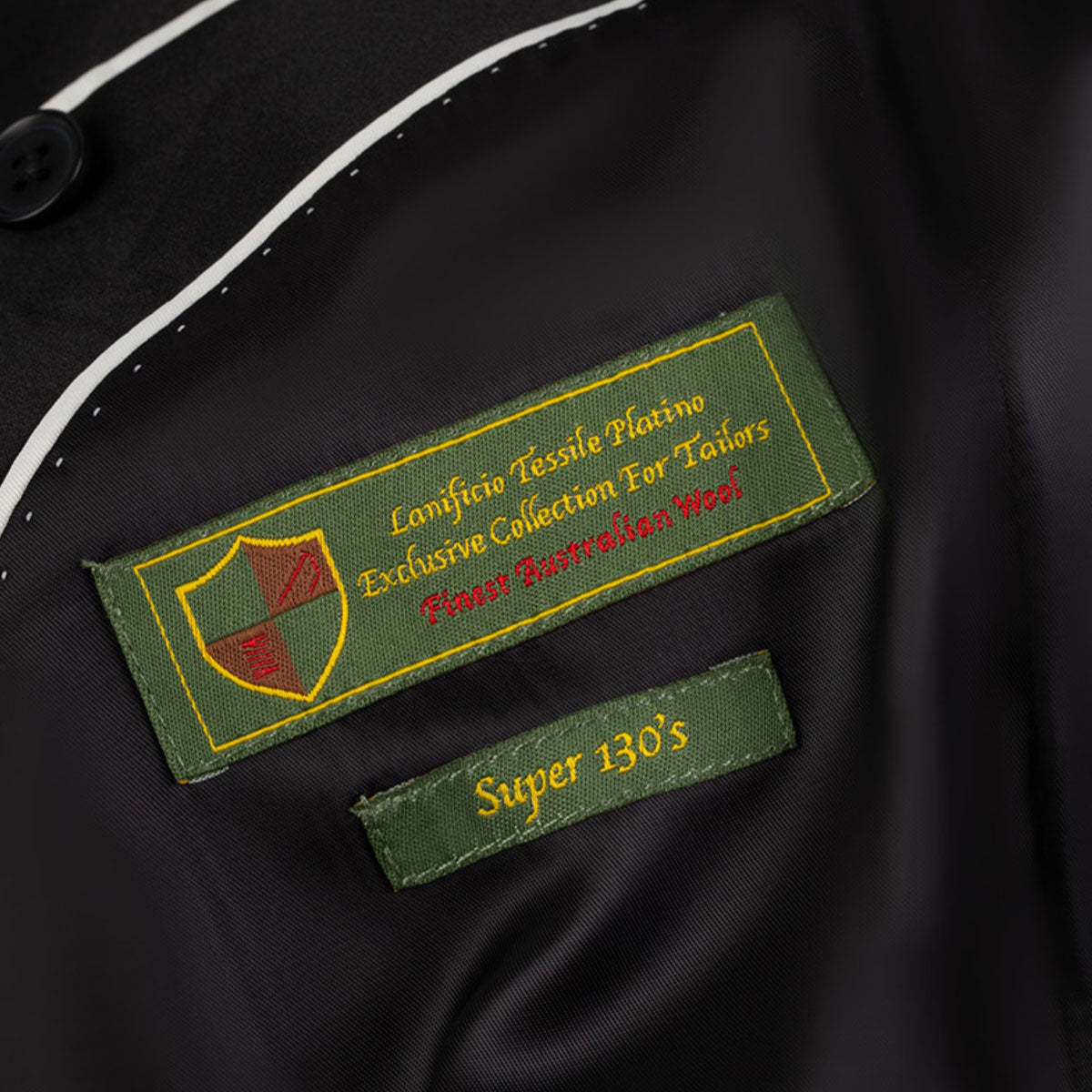 Smoking Sakko Asti/N mit Schalfasson in schwarz schwarz Bild 3