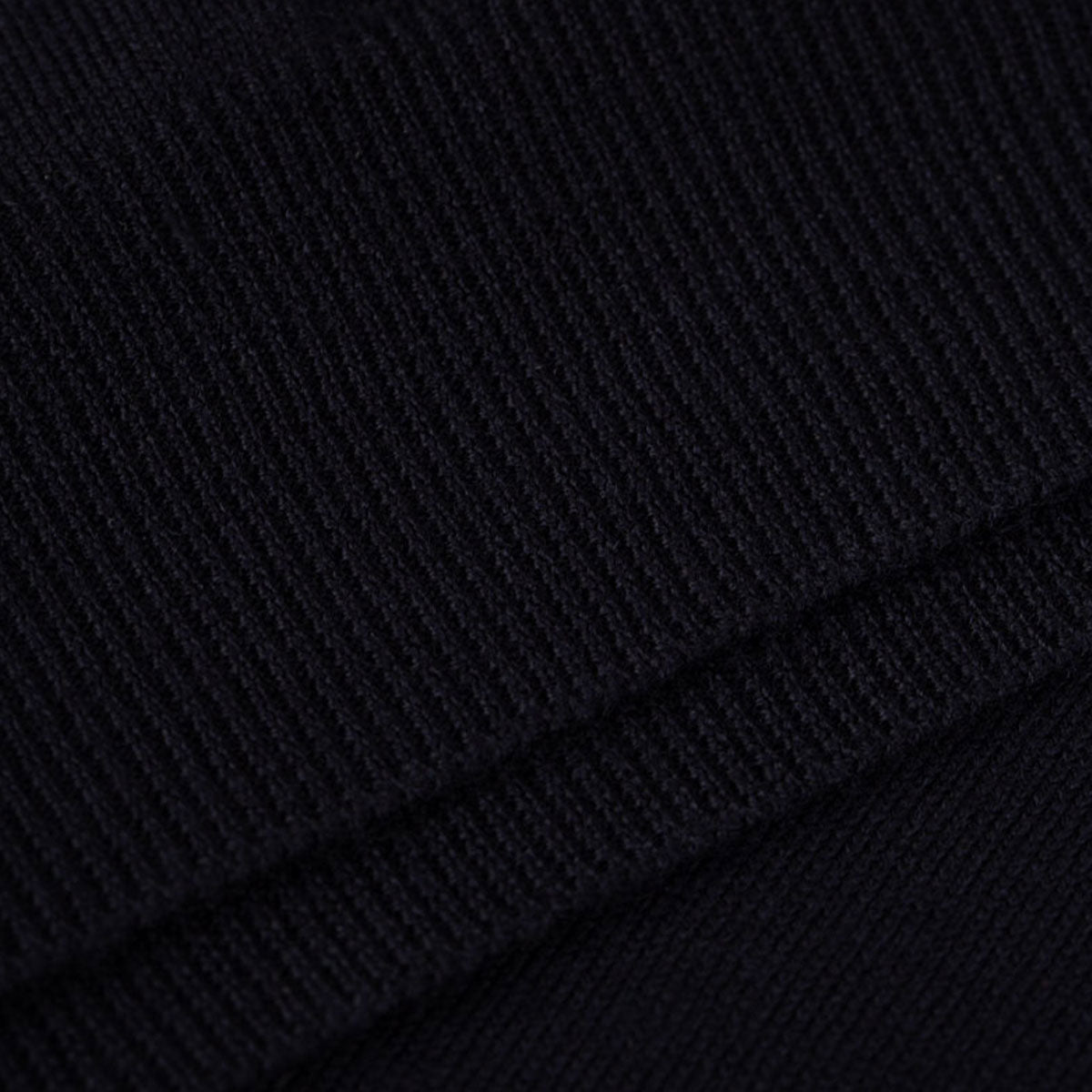 Rollkragenpullover aus Merino-Feinstrick in dunkelblau marine - 598 Bild 3