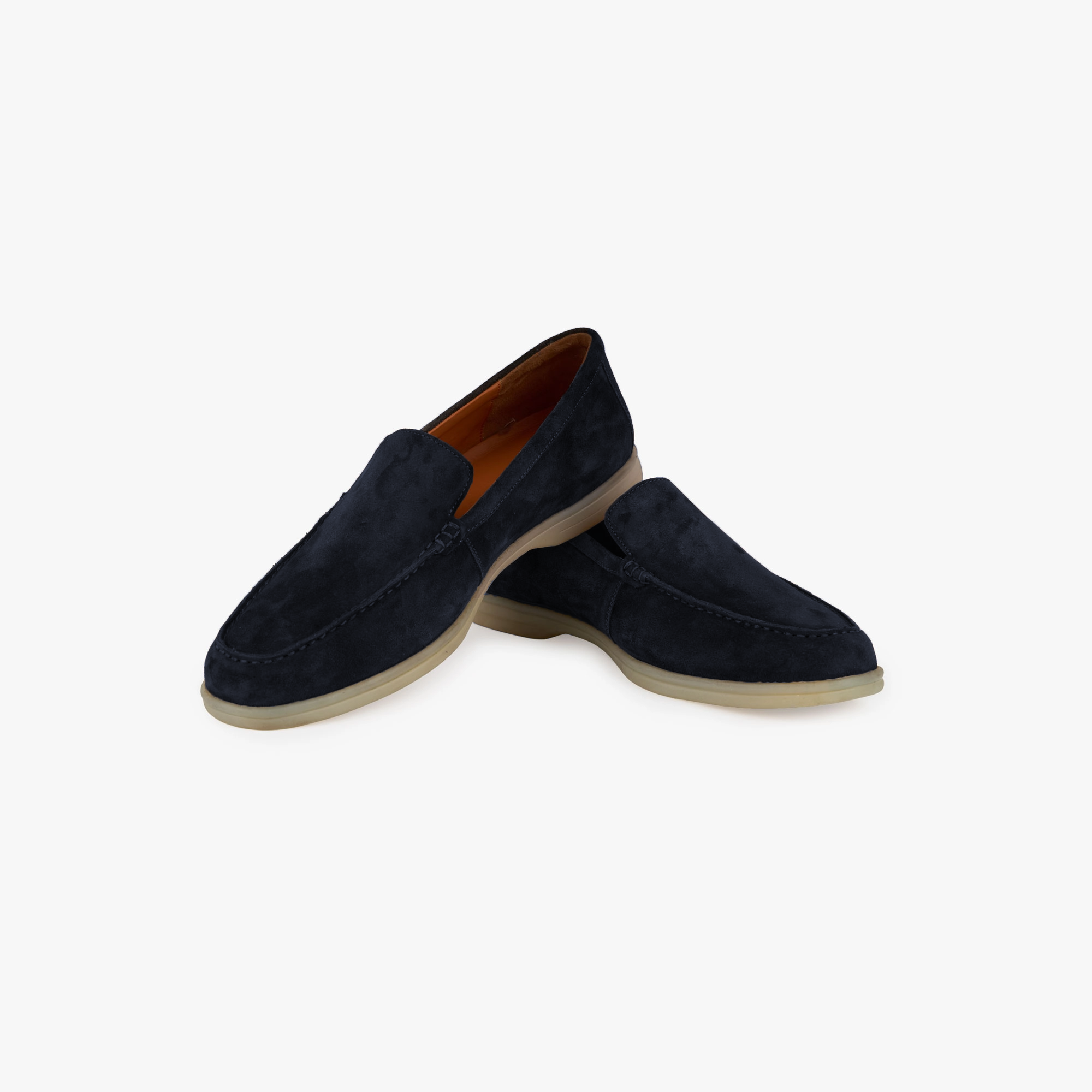 Loafer aus Veloursleder in Dunkelblau dkl. blau Bild 2