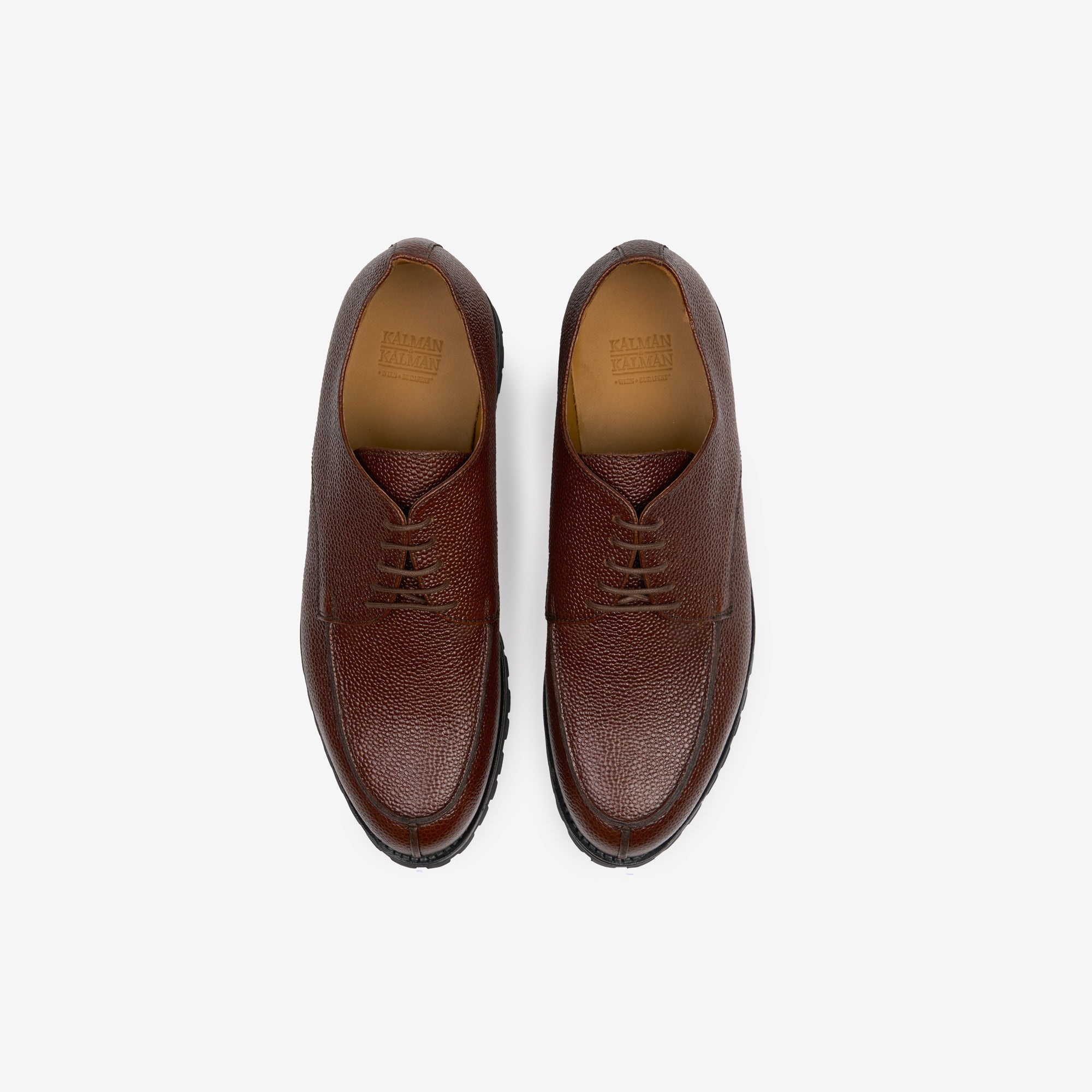 Schuhe aus italienischem Rindleder in Braun braun Bild 1
