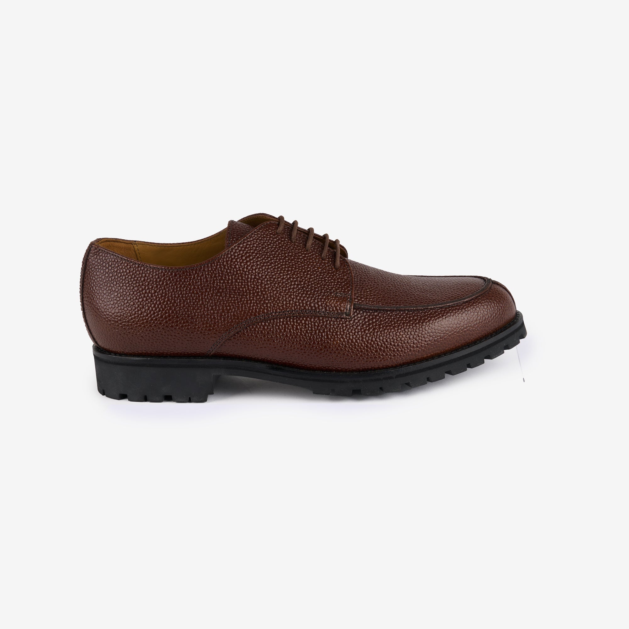 Schuhe aus italienischem Rindleder in Braun braun Bild 2