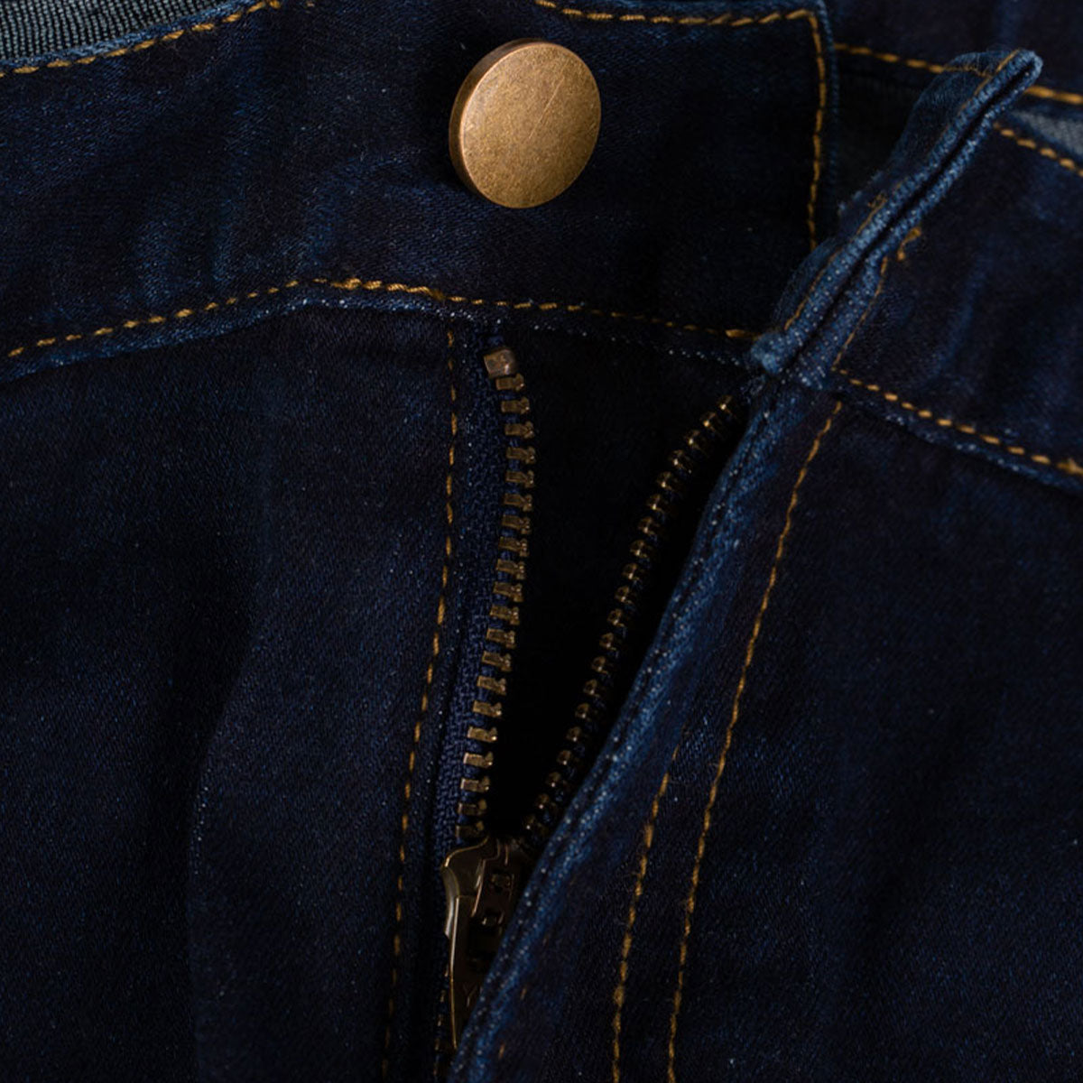 Jeans ohne Waschung in dunkelblau dkl. blau Bild 3