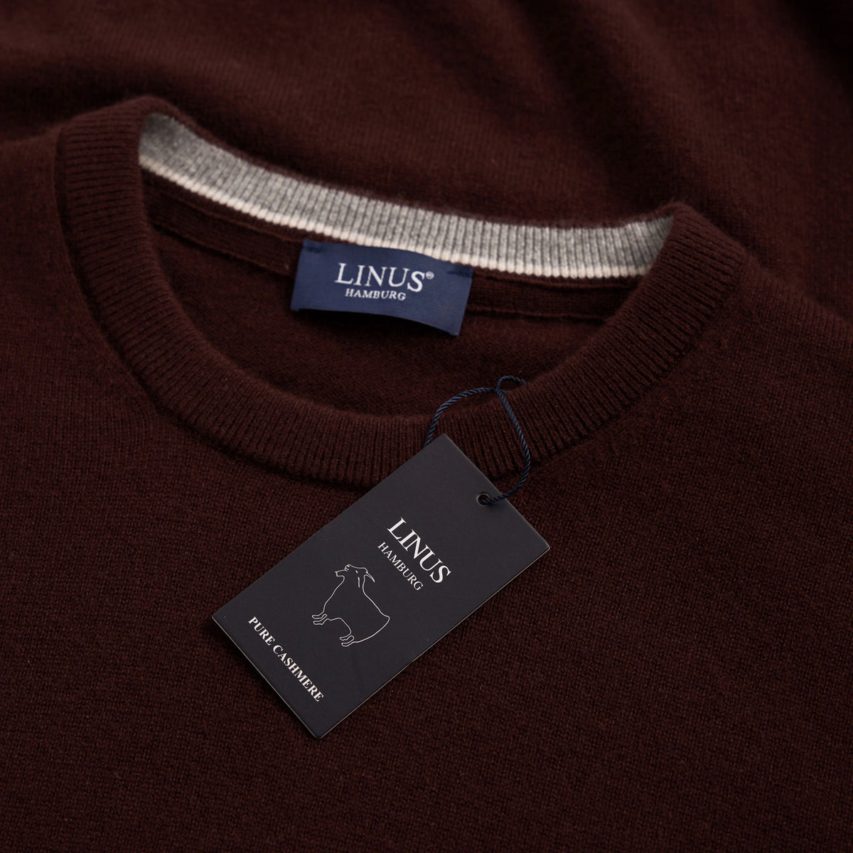 Kaschmirpullover in Dunkelrot PE23011-Mustang Bild 4