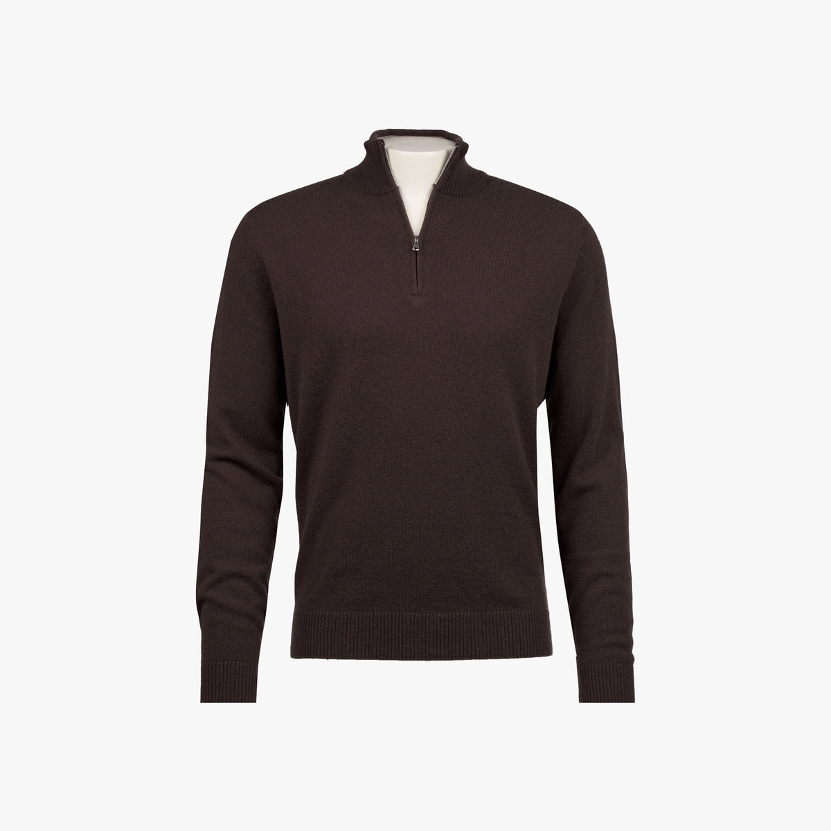 Kaschmirpullover Troya in Dunkelbraun PE25112-Black Coffee Bild 5