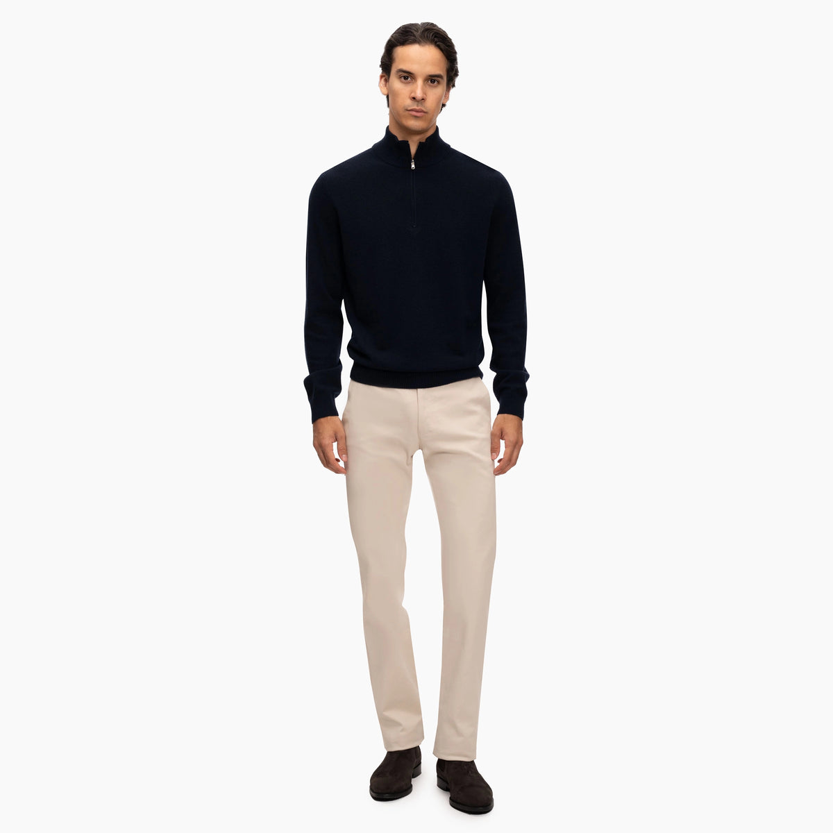 Kaschmirpullover Troya in Navyblau PE25068-New Navy Bild 6