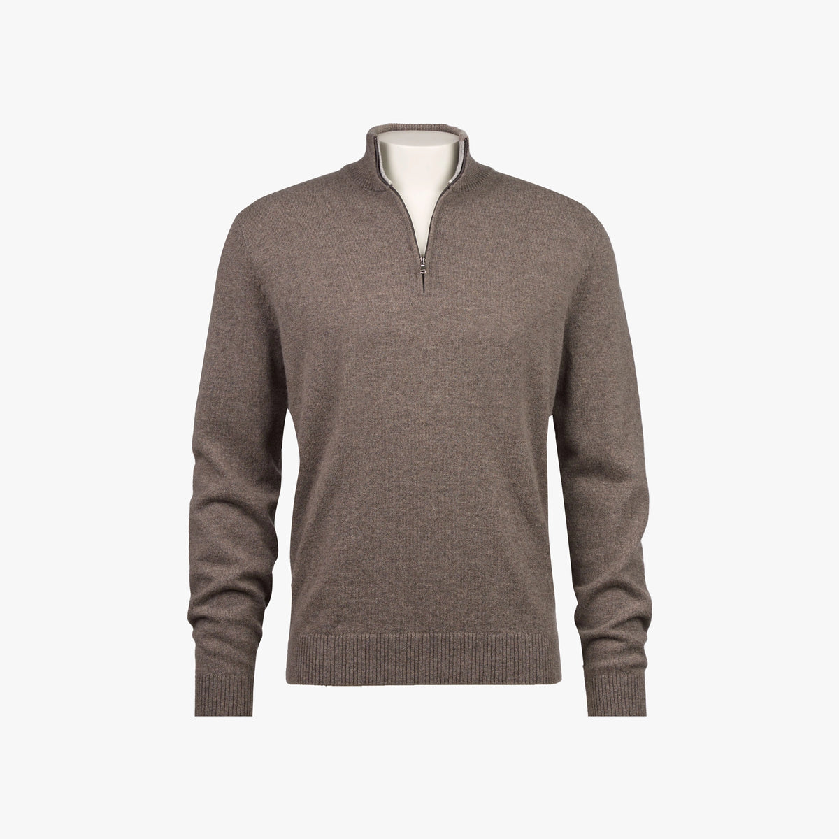 Kaschmirpullover Troya in Taupe XA19010-Vapor Bild 2