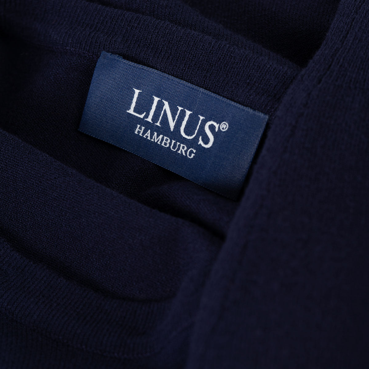 Feinstrickpullover mit Rundhals in dunkelblau AF847 Bild 5