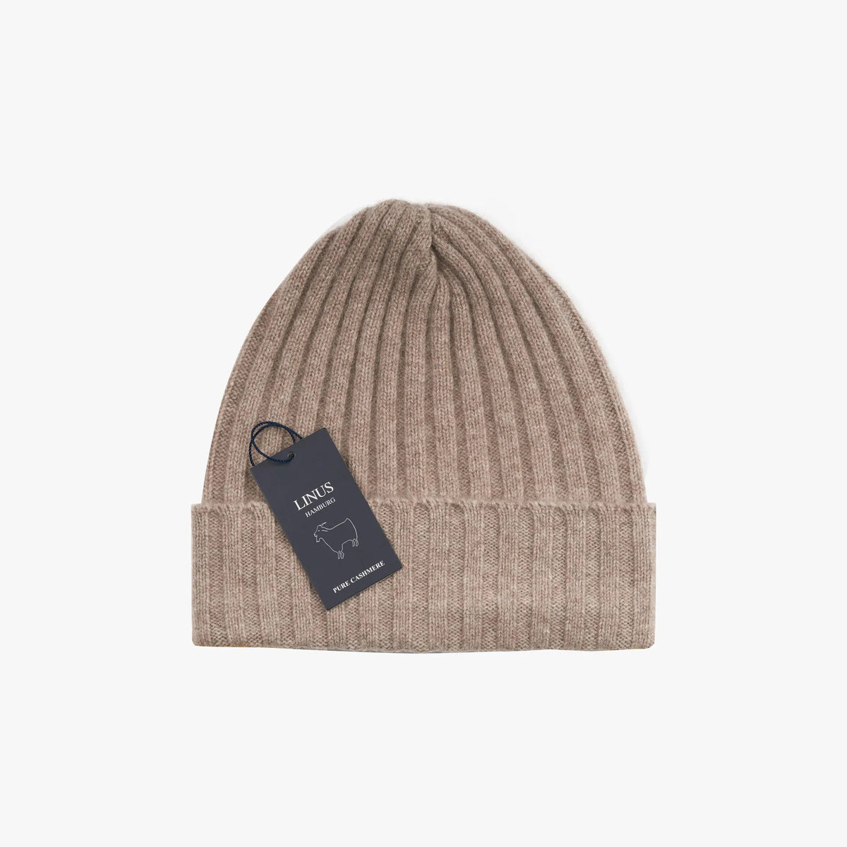 Mütze aus Kaschmir in Beige 25890 Bild 1