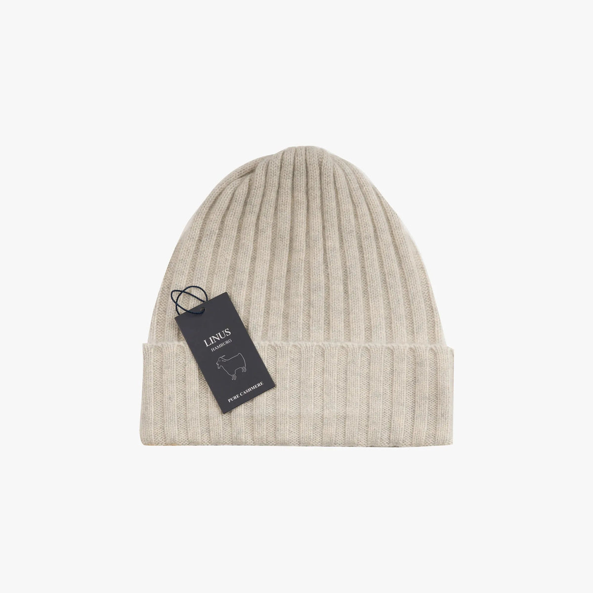 Mütze aus Kaschmir in Off White 25615 Bild 1