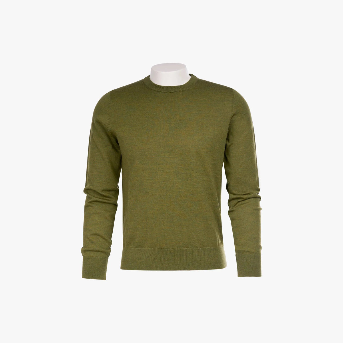 Pullover aus Schurwolle in Grün grün Bild 3