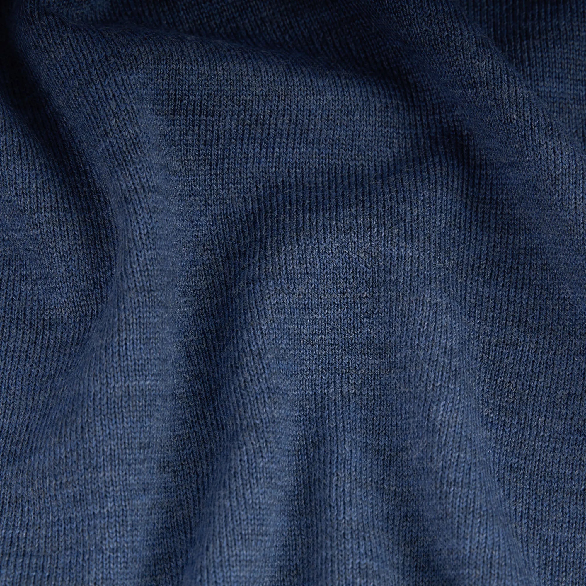 Rollkragenpullover aus Schurwolle in Blau blau Bild 4