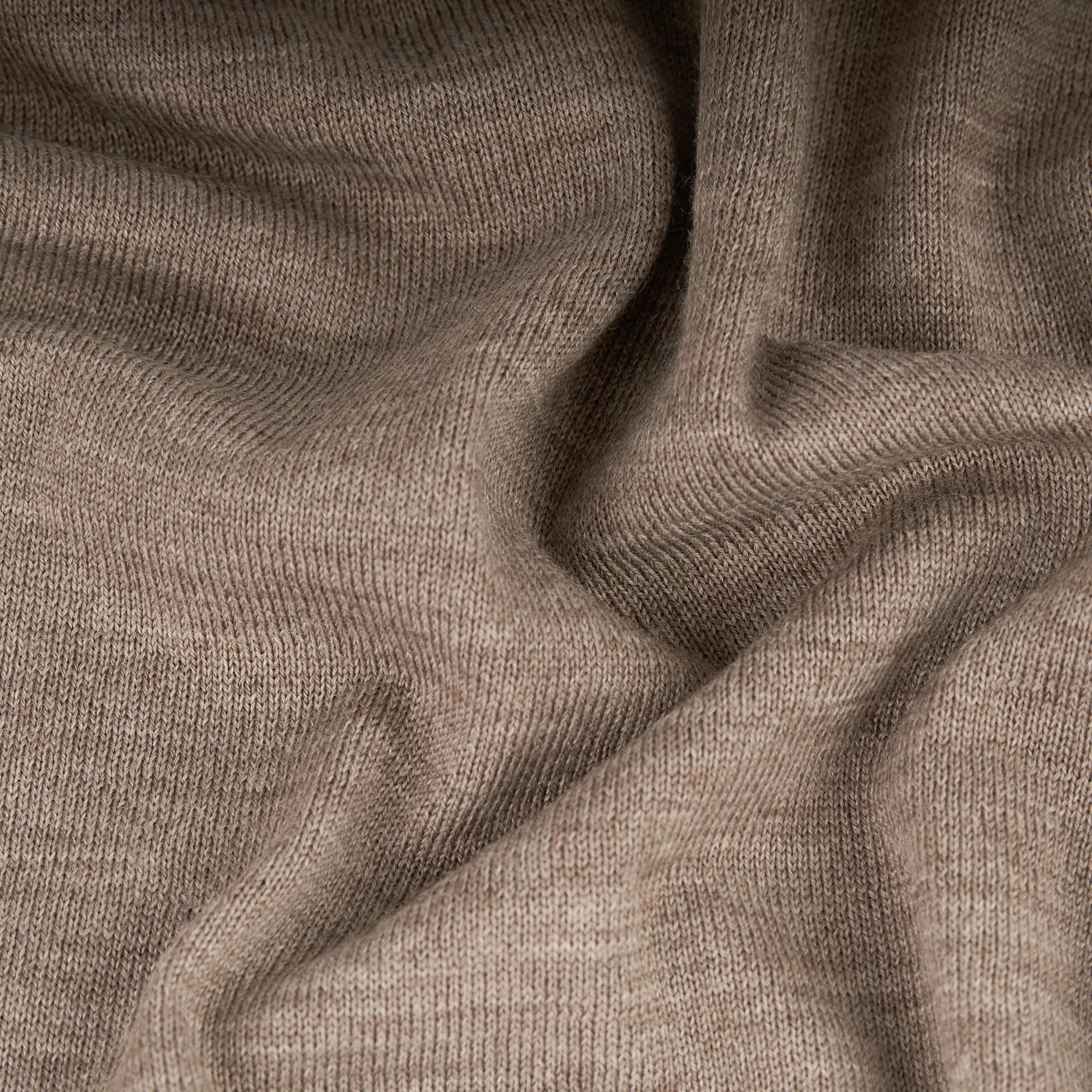 Rollkragenpullover aus Schurwolle in Beige beige Bild 4