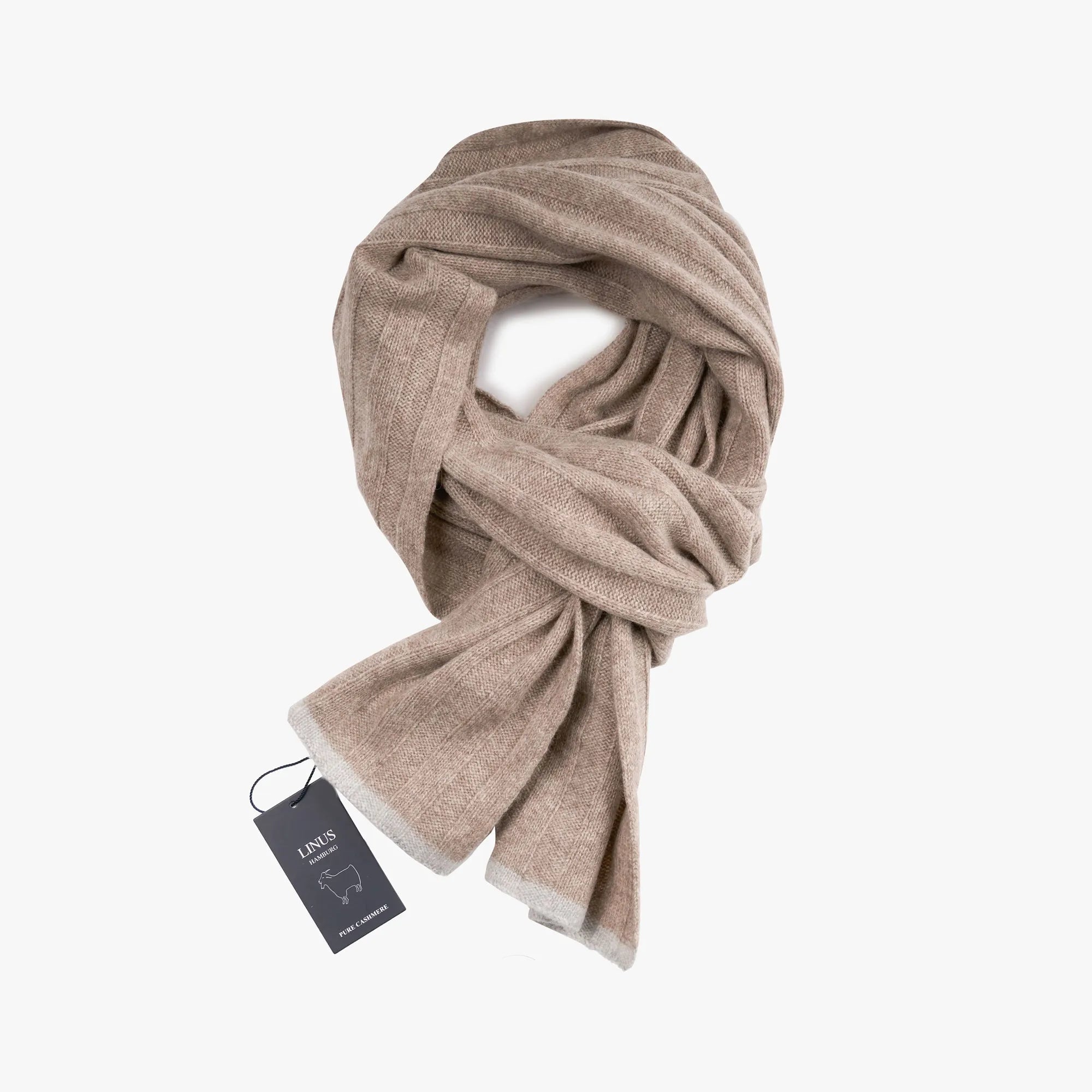 Schal aus Kaschmir in Beige 25890/25021 Bild 1