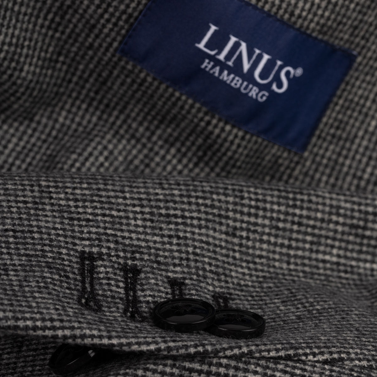 Anzug Prato aus reiner Schurwolle mit Mini-Hahnentrittmuster grau/gemustert Bild 2