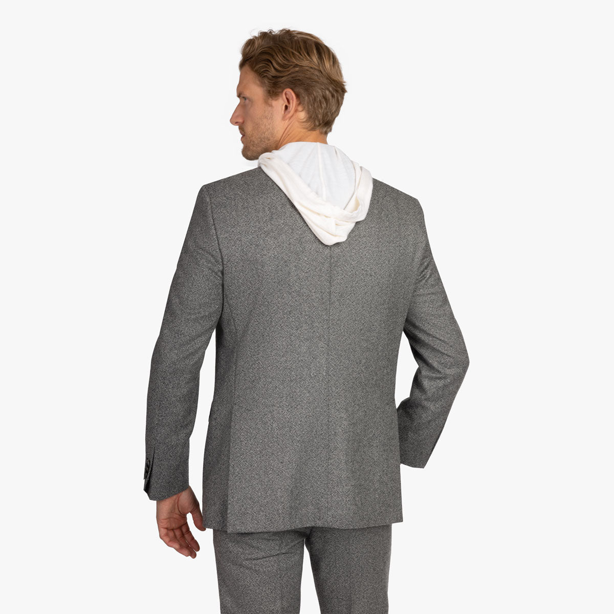 Anzug Prato mit Pfeffer-Salz-Muster schwarz/gemustert Bild 2