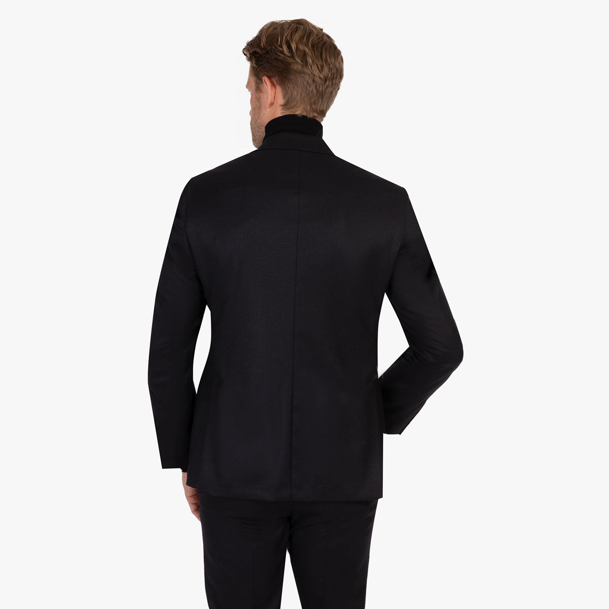 Baukastensakko Genf aus Schurwolle in Schwarz schwarz Bild 3