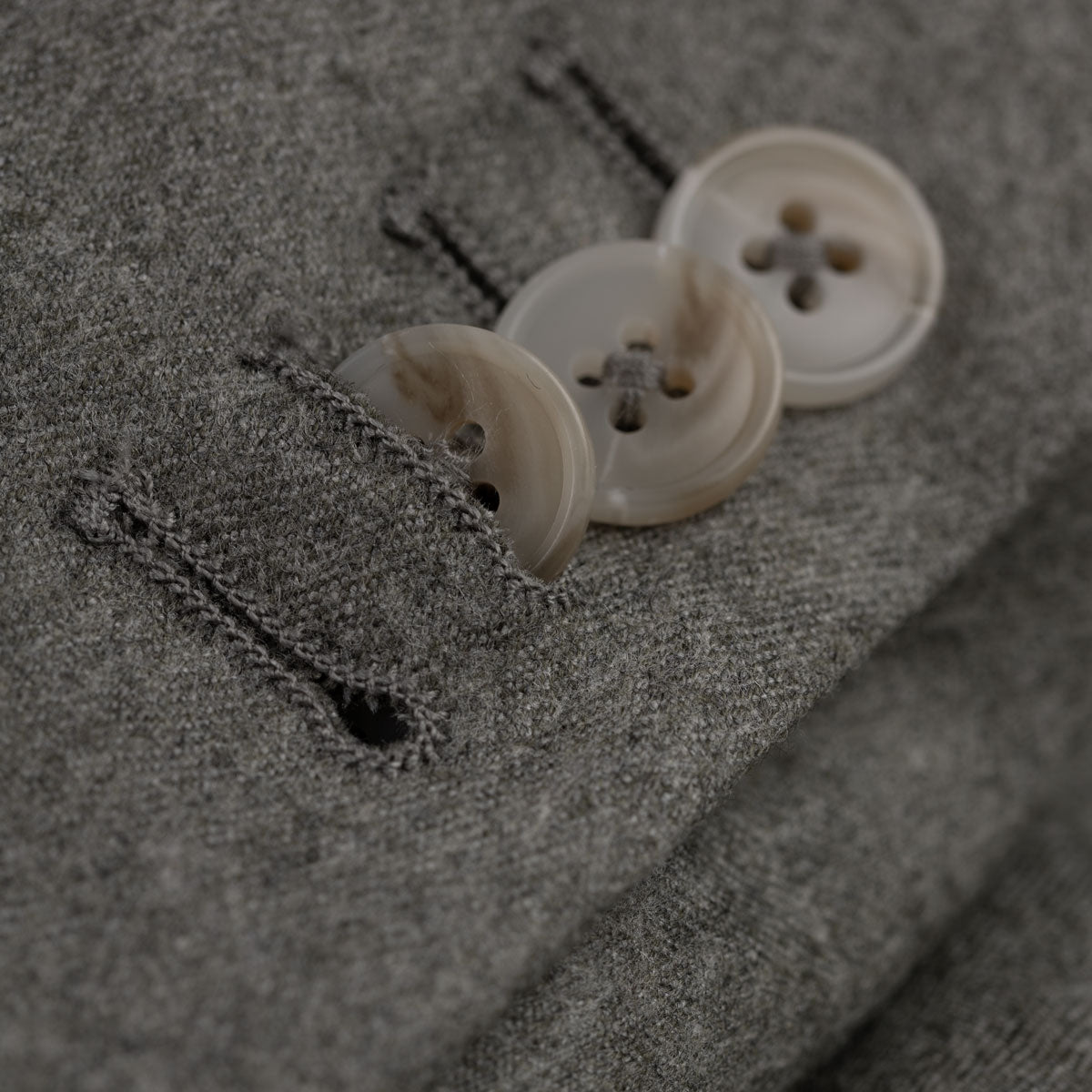 Baukastensakko Genf aus Schurwolle in Grau hellgrün Bild 5