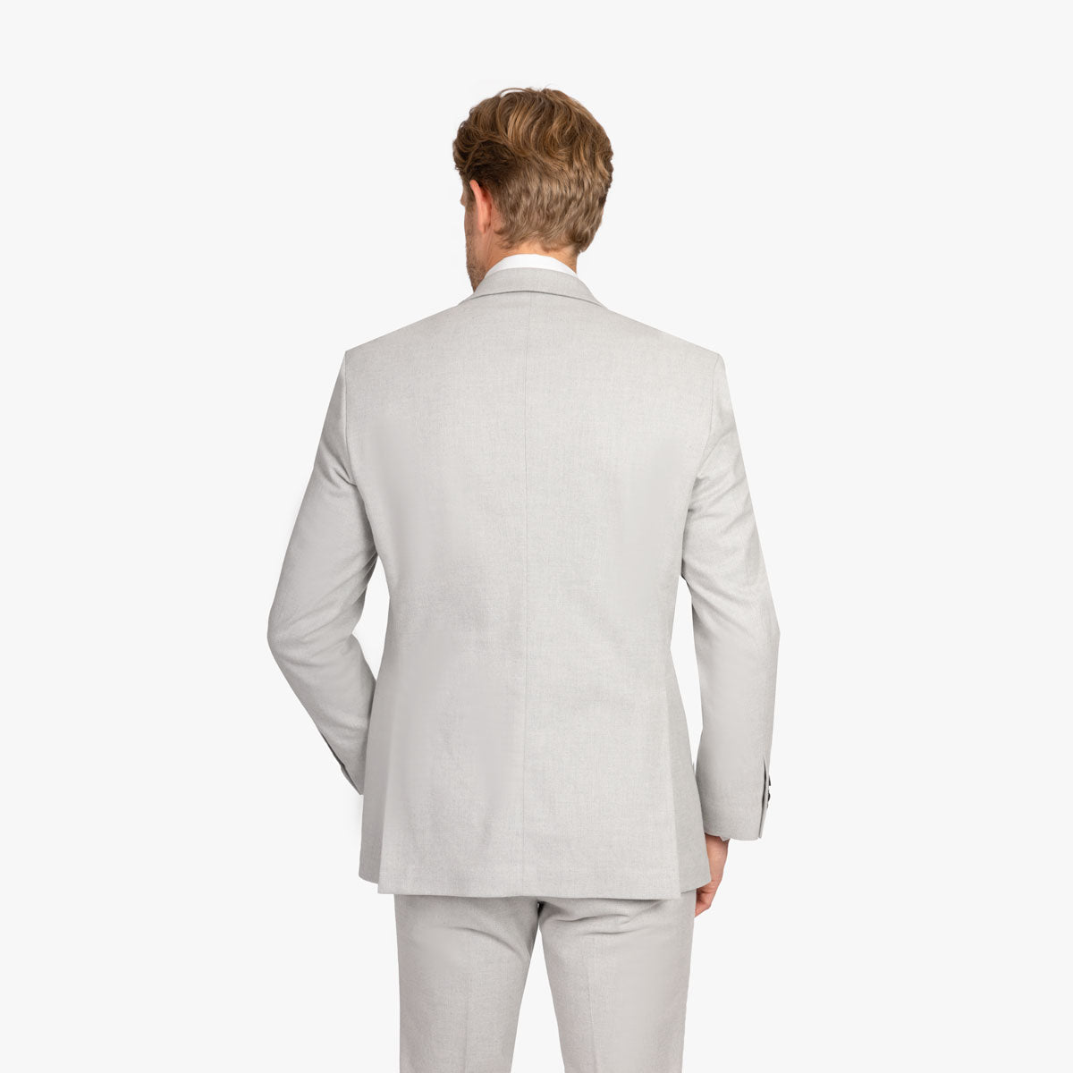 Baukastensakko Prato aus Sea-Island-Baumwolle in hellgrau hellgrau Bild 3