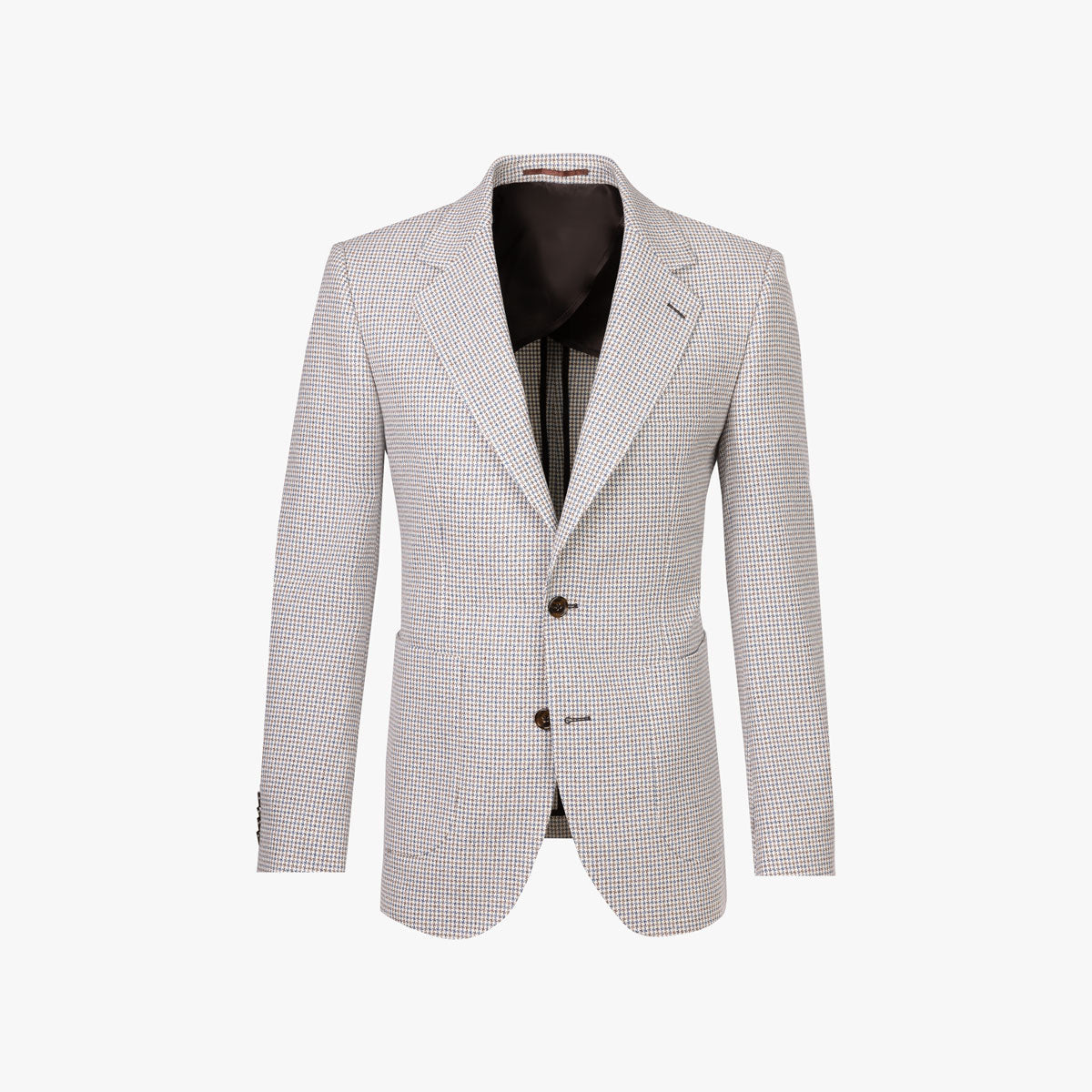 Sakko Havanna/I mit Hahnentrittmuster in beige beige/gemustert Bild 4