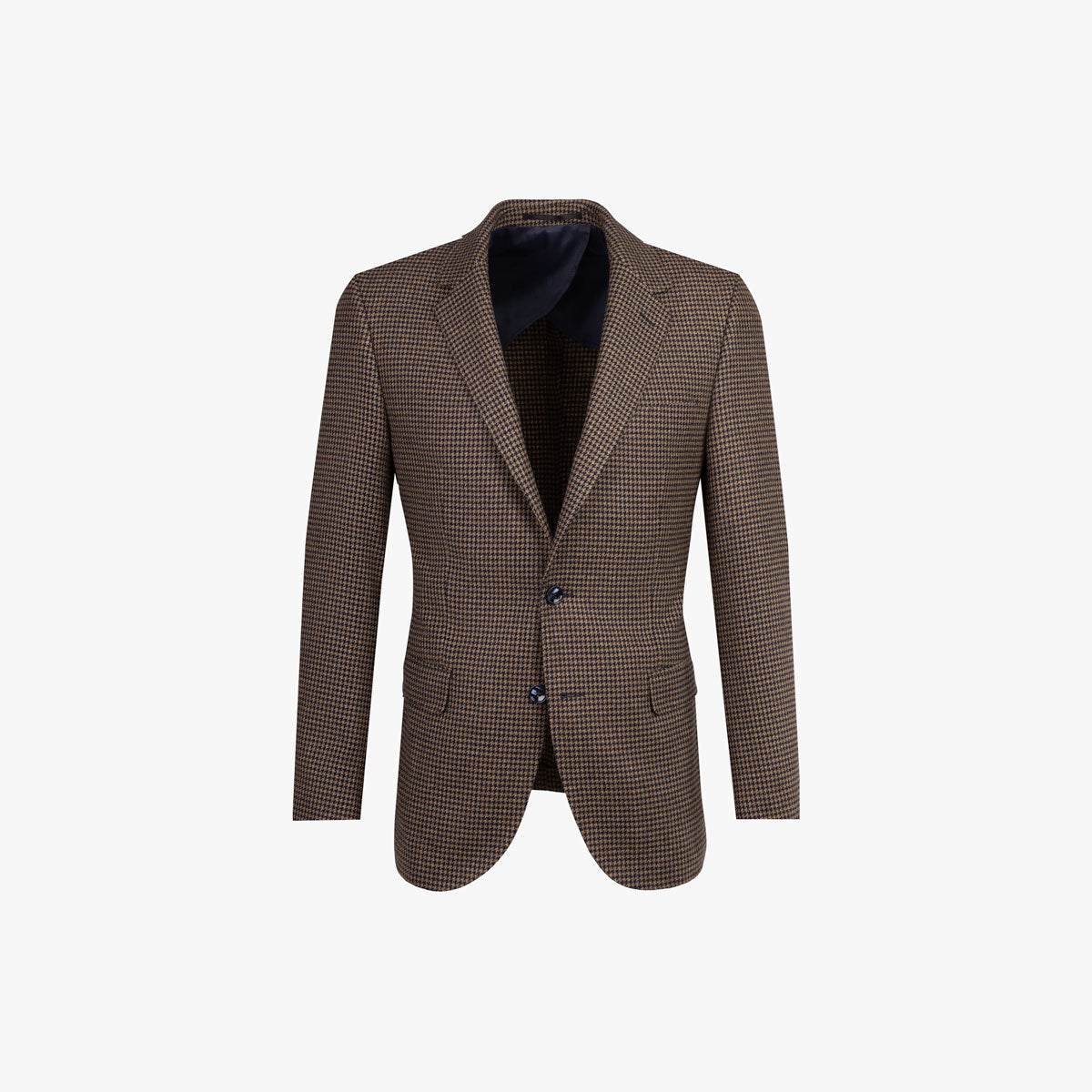 Sakko mit Hahnentrittmuster in braun blau braun/gemustert Bild 7