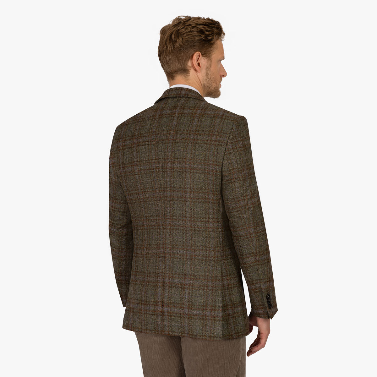 Sakko Prato aus Tweed grün Bild 2