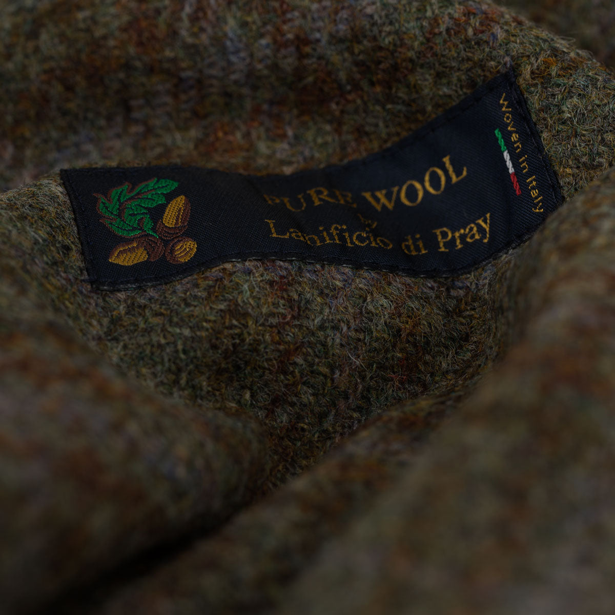 Sakko Prato aus Tweed grün Bild 4