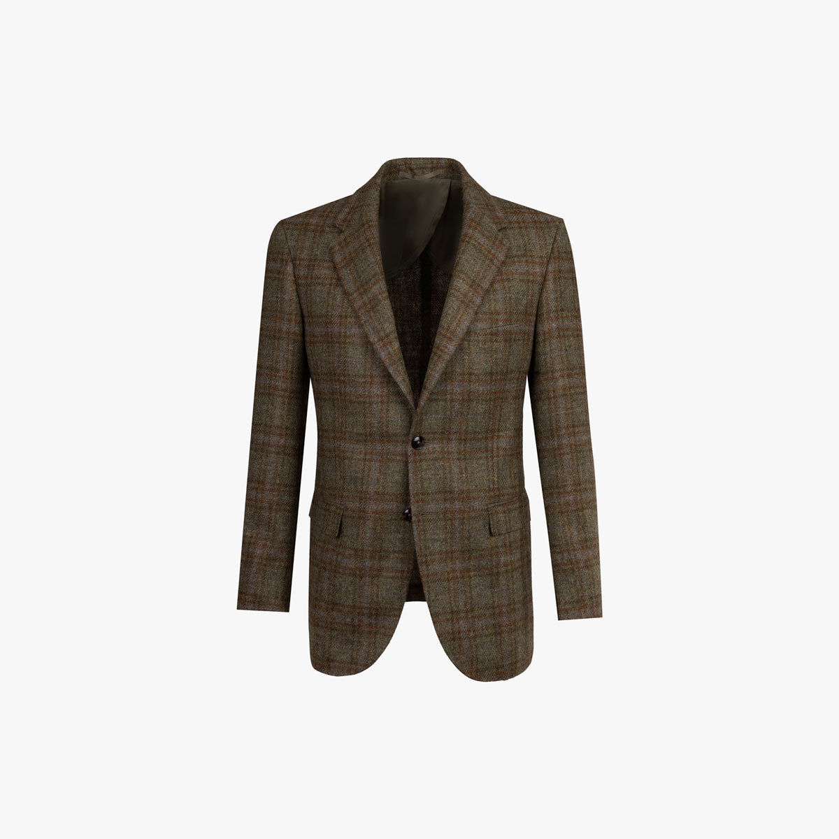 Sakko Prato aus Tweed grün Bild 7