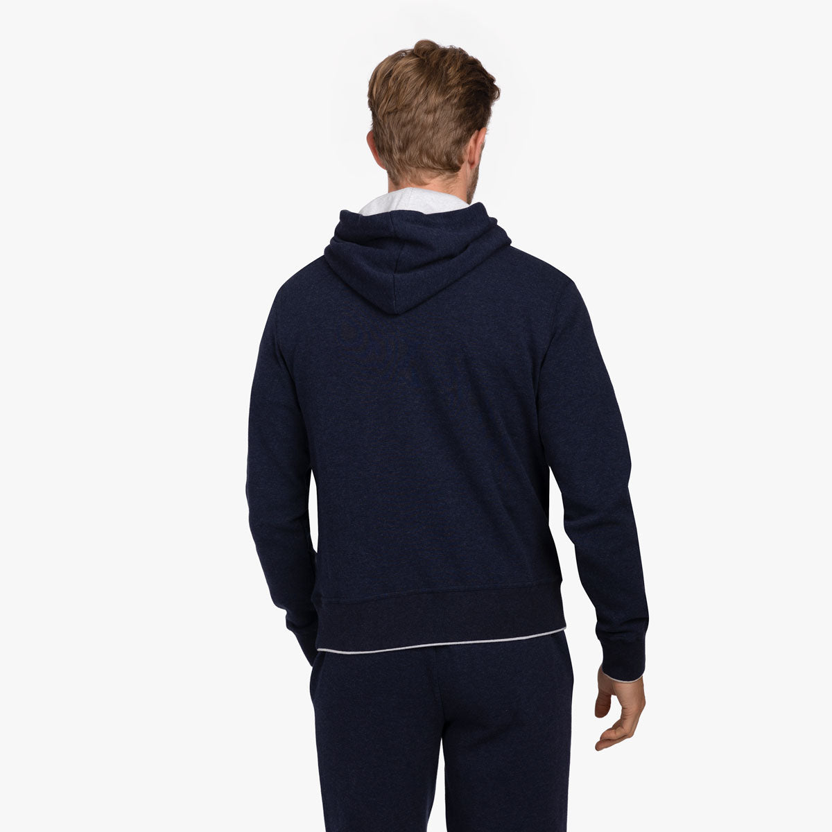 Hoodie in dunkelblau drk. blue J3102 Bild 2