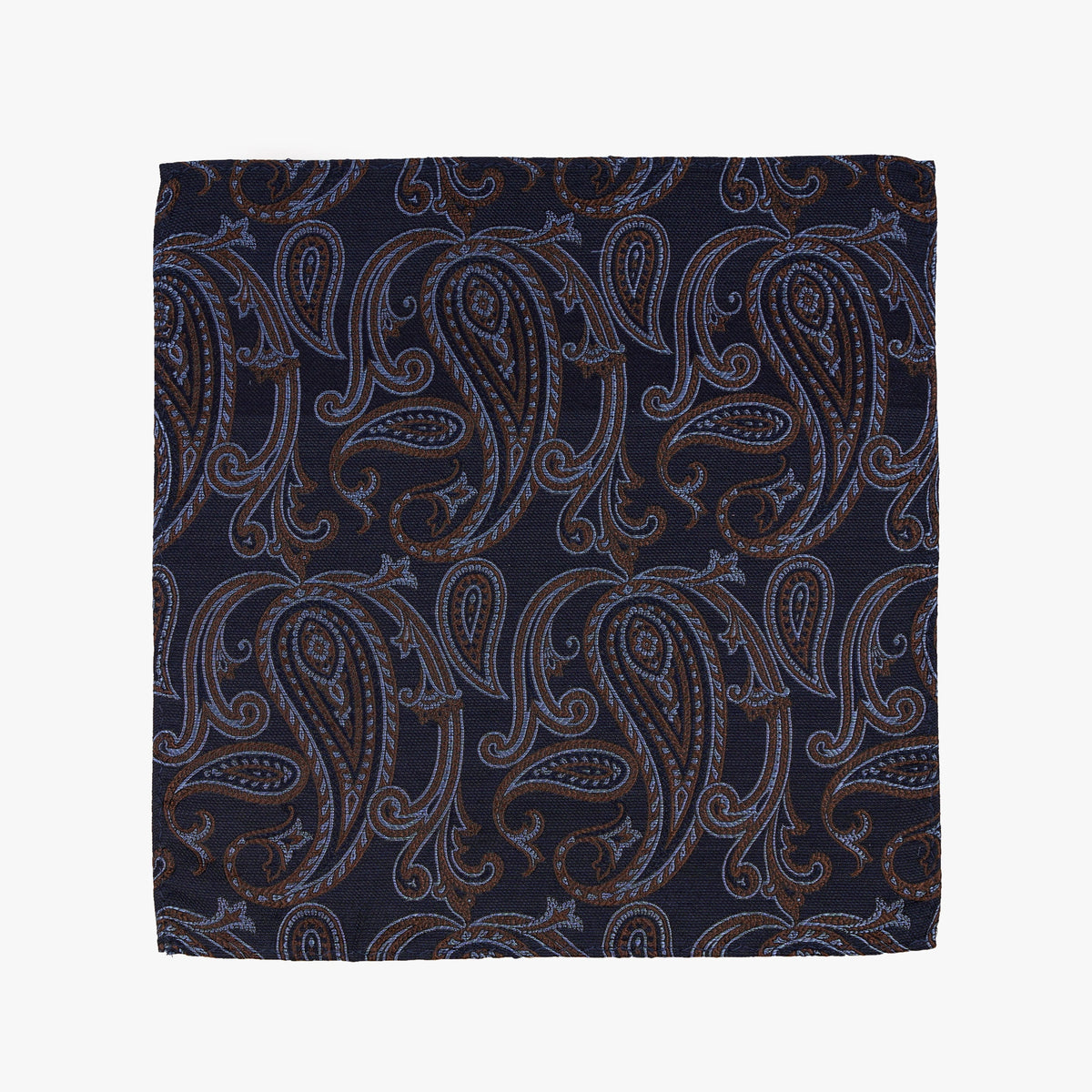 Einstecktuch in Blau mit Paisleymuster light blue Bild 2
