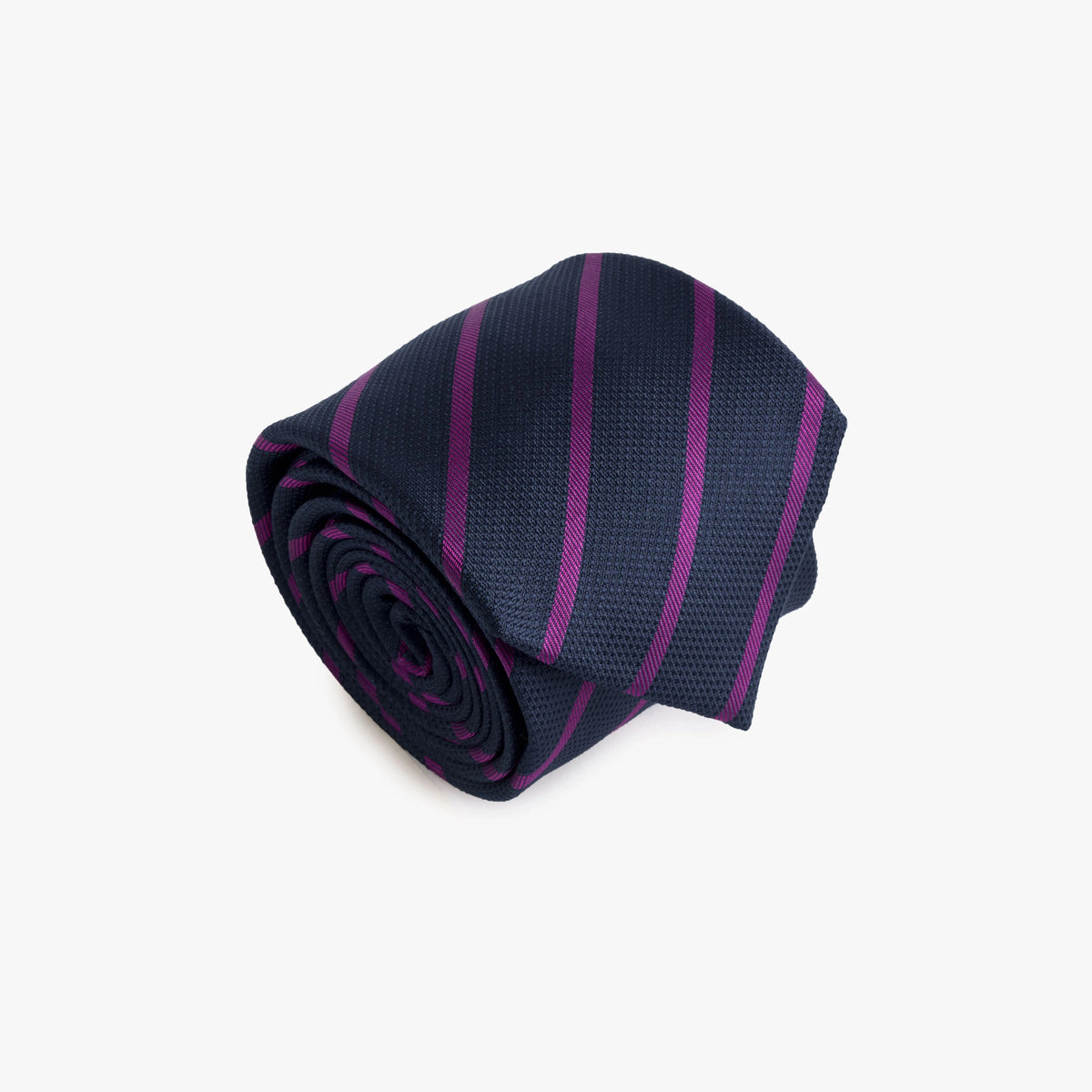 Krawatte in Blau und Violett fuchsia Bild 1