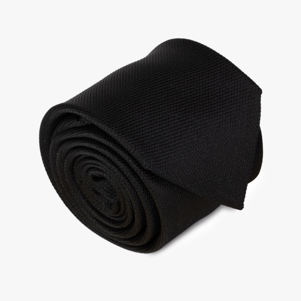 Krawatte in schwarz schwarz Bild 1