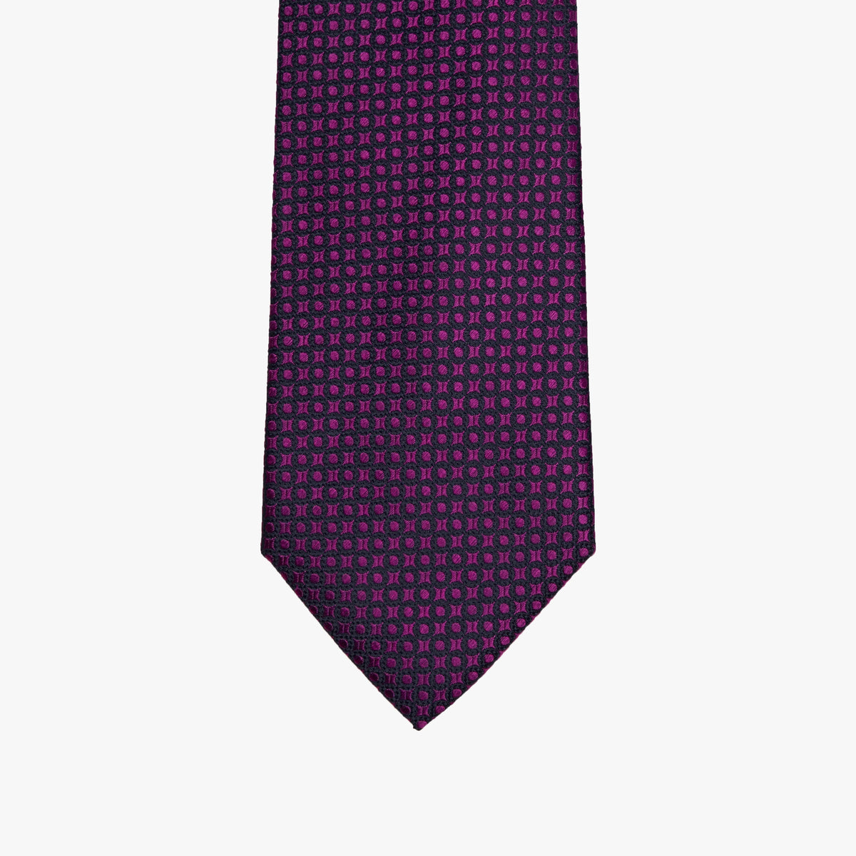 Krawatte in Violett und Blau fuchsia Bild 2