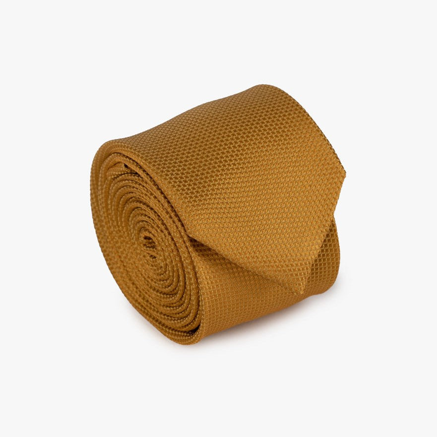 Krawatte in gold - Slim gold Bild 1