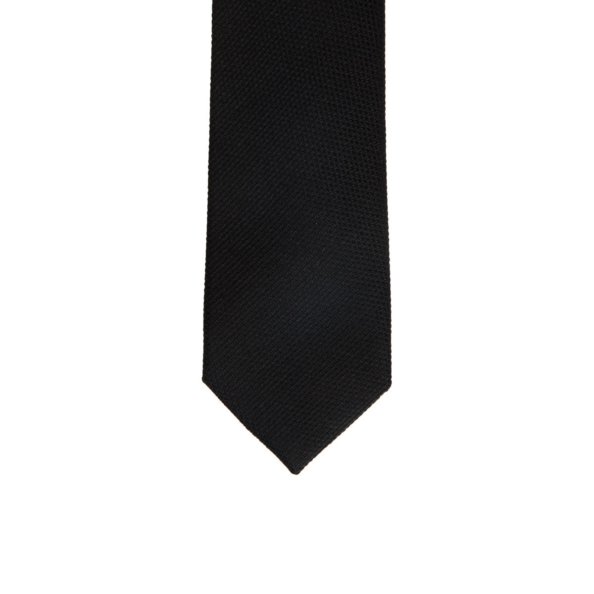 Krawatte in schwarz - Slim schwarz Bild 2