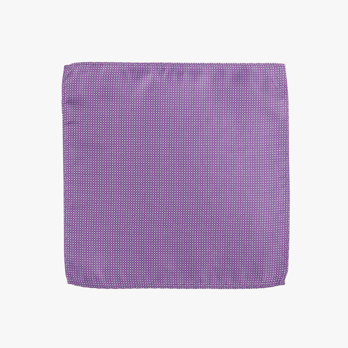 Einstecktuch aus Seide in magenta lila Bild 2