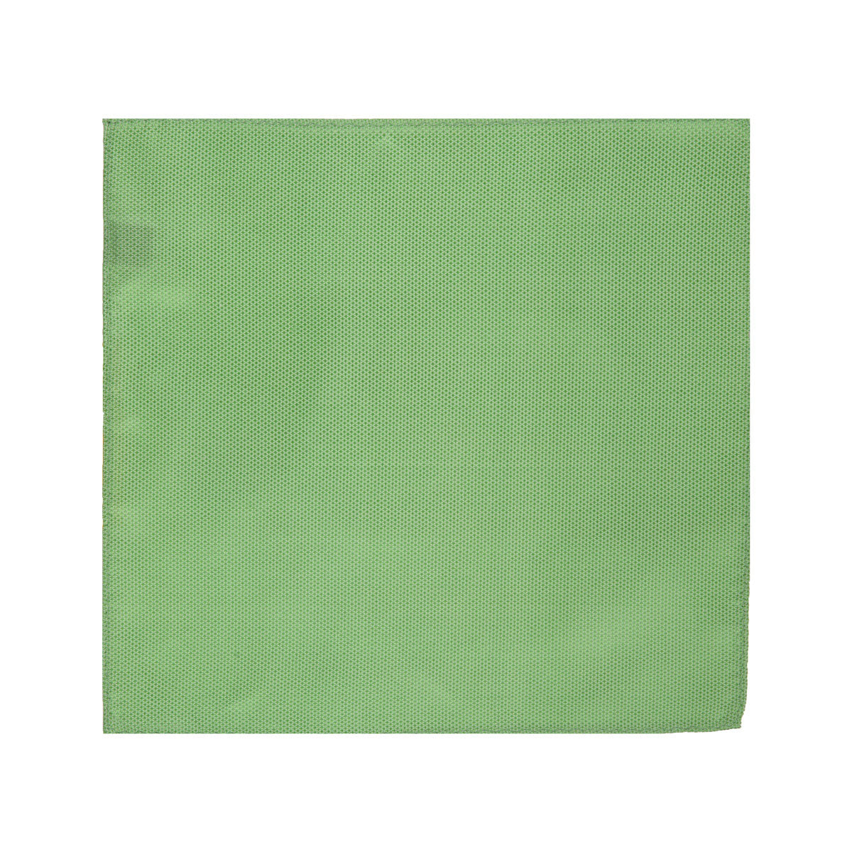 Einstecktuch in uni grün grün Bild 2