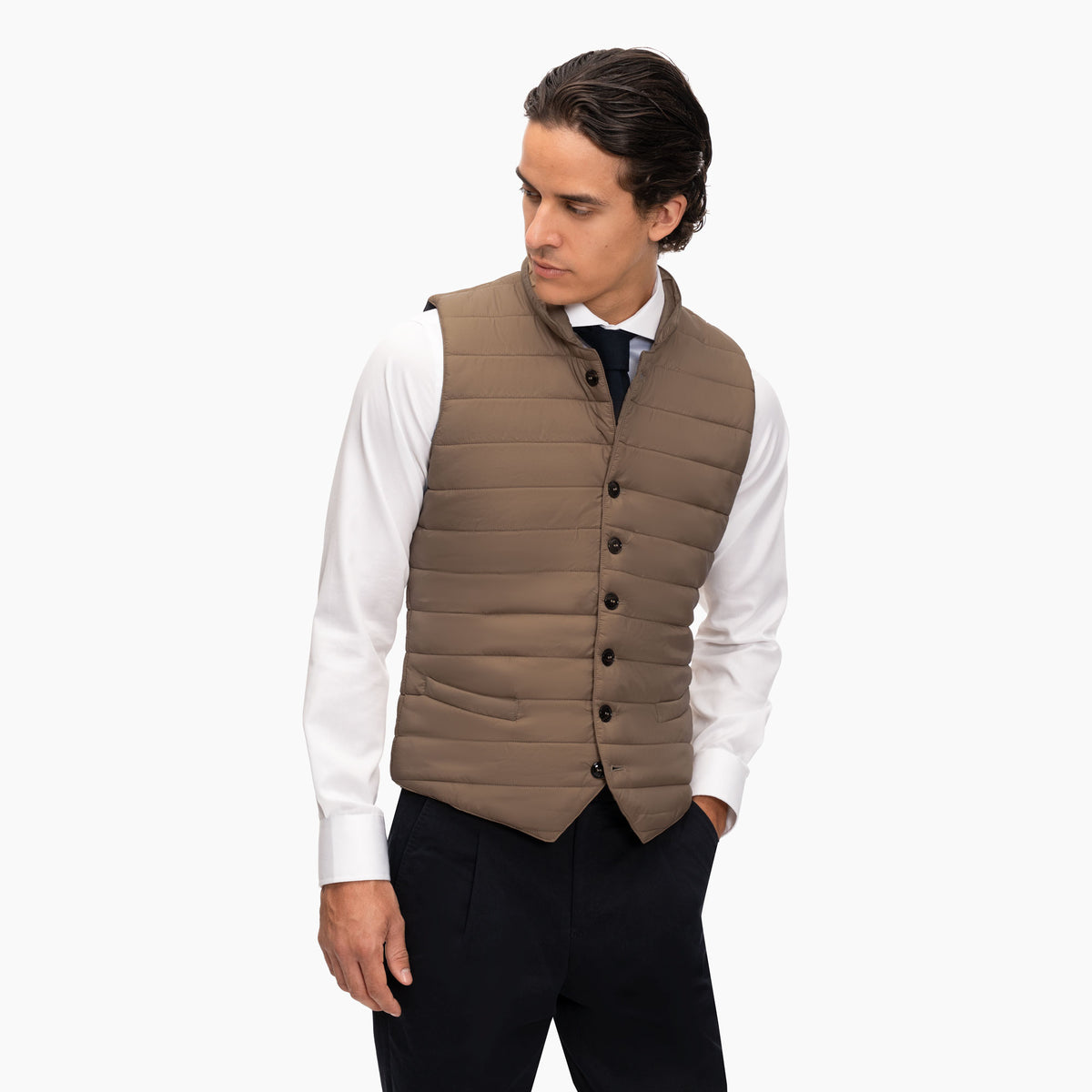 Steppweste Capri in beige beige Bild 1