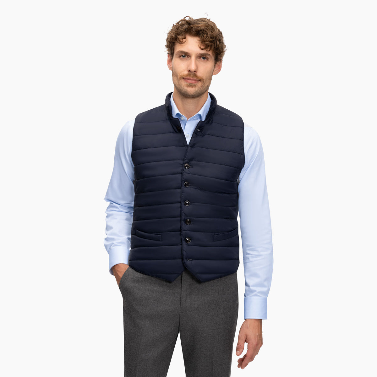 Steppweste Capri in dunkelblau dark blue Bild 1