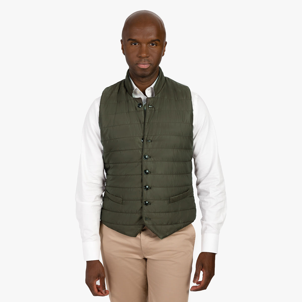 Steppweste Capri in dunkelgrün grün Bild 1