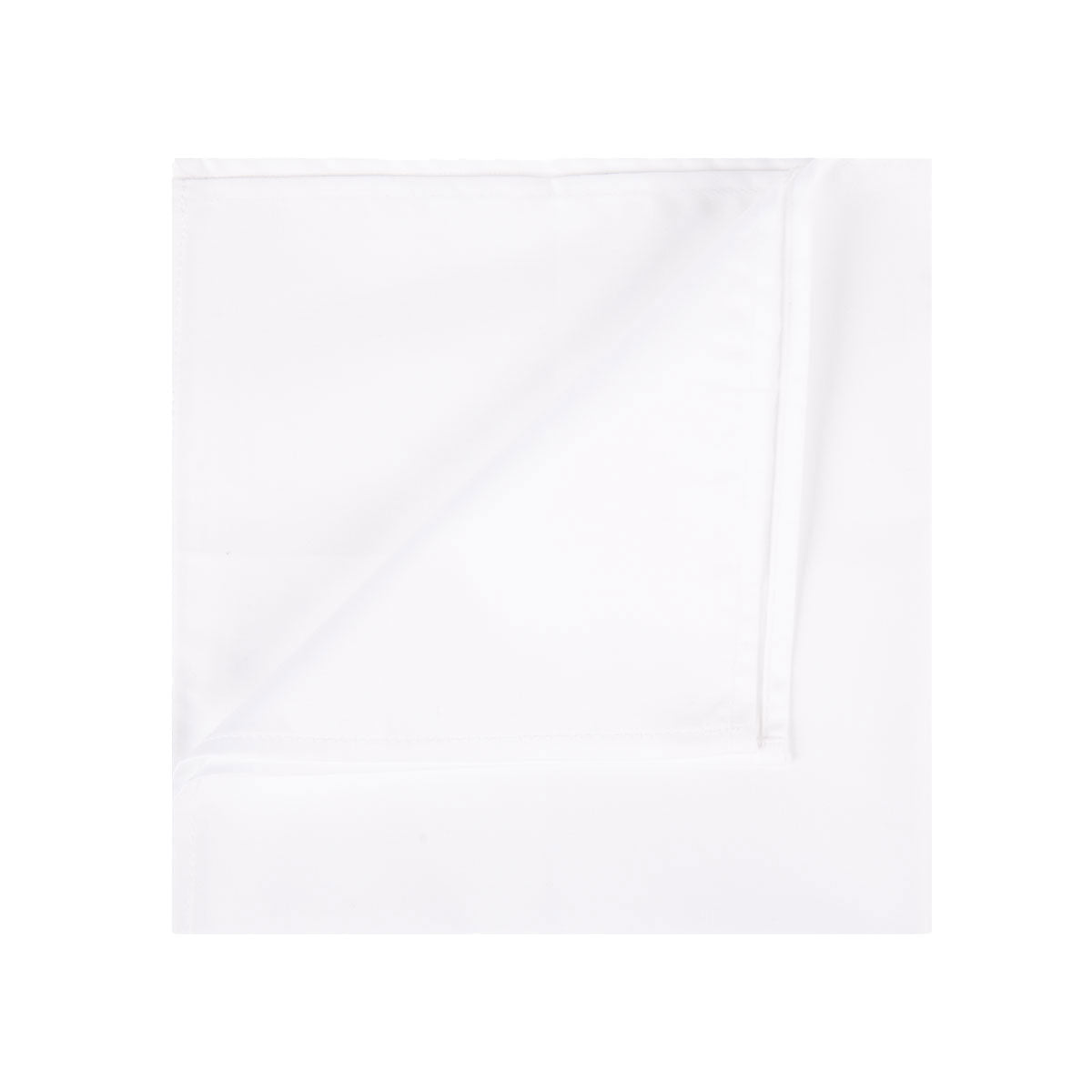Klassisches Einstecktuch aus Baumwolle in weiß white Bild 3