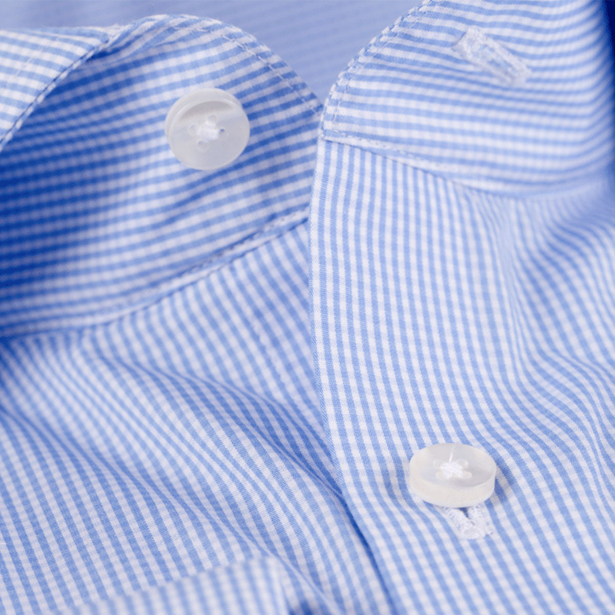 Modern Fit Hemd Umschlagmanschette blau-weiß blue/white Bild 3