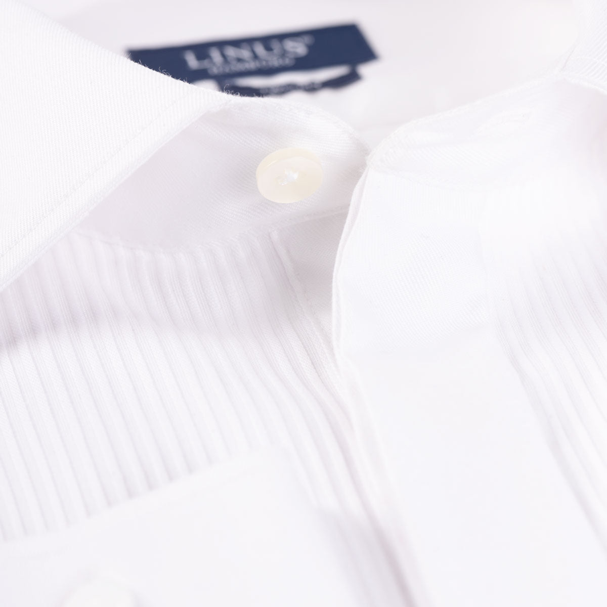 Modern Fit Smoking Hemd mit Umschlagmanschette white Bild 3