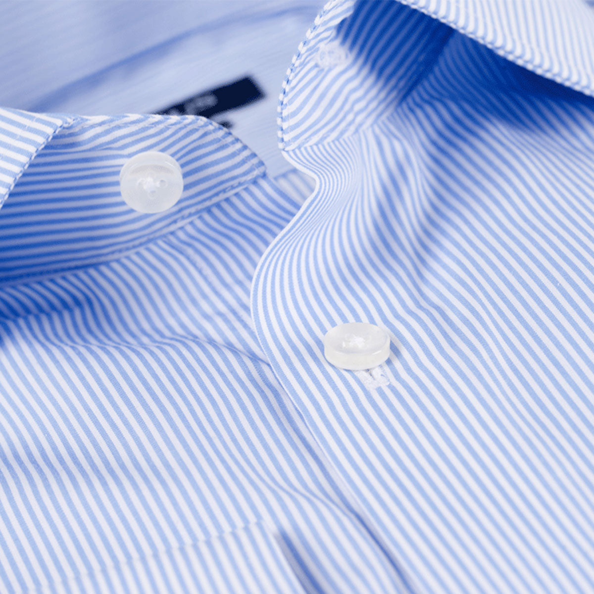 Slim Fit Hemd blau-weiß gestreift blue/white Bild 3