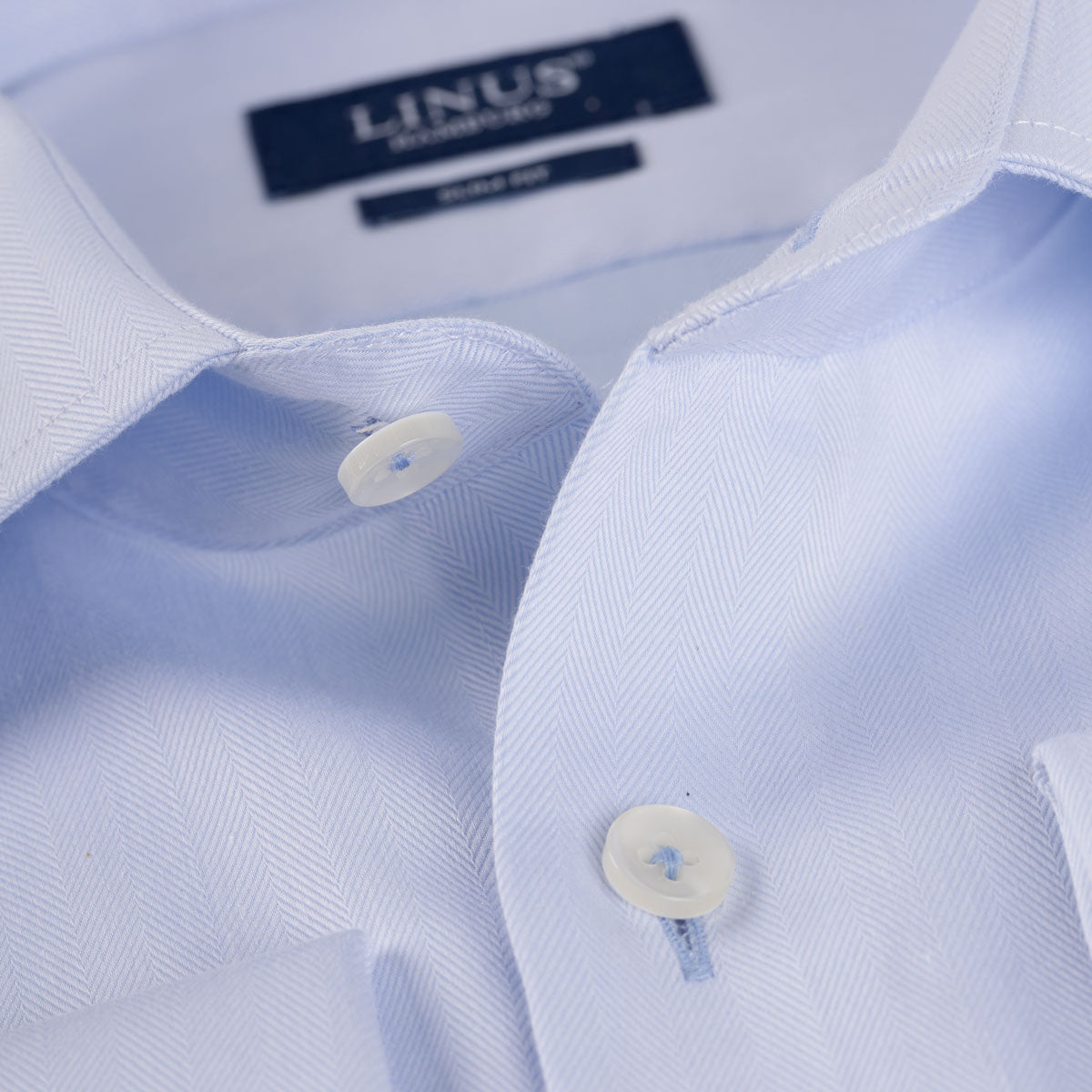 Slim Fit Hemd in hellblau mit extralangem Arm hellblau Bild 3