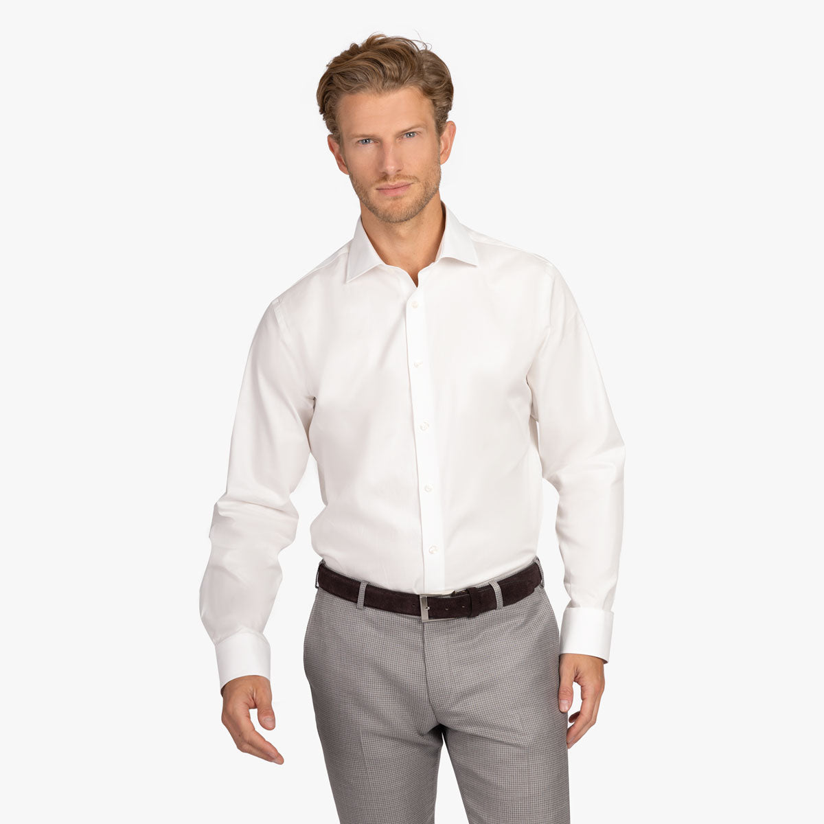 Slim Fit Hemd in offwhite offwhite Bild 1