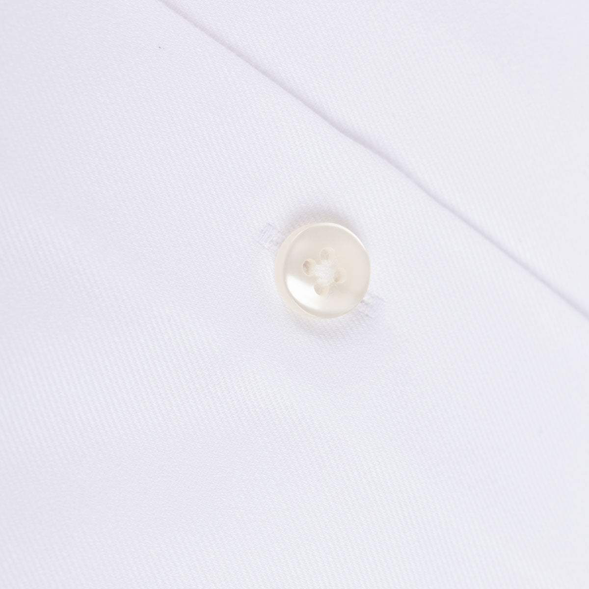 Slim Fit Hemd in weiß mit extralangem Arm white Bild 4